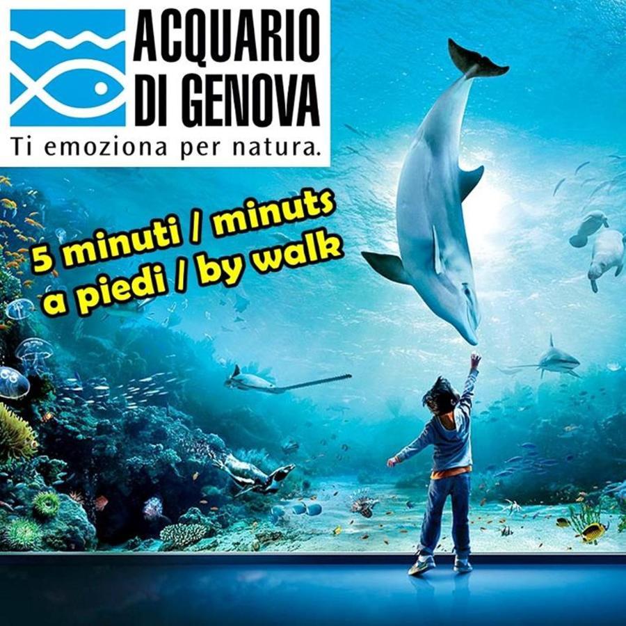 Casa Boccanegra "Aquarium" - Free Public Parking 5 Min By Car Gênes Extérieur photo